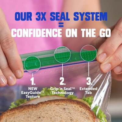 Ziploc Easy Open Tab Sandwich Bags, 580 ct.
