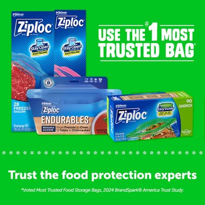 Ziploc Easy Open Tab Sandwich Bags, 580 ct.