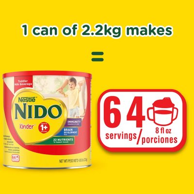 Nestle NIDO 1+ Toddler Milk Beverage 4.85 lb.