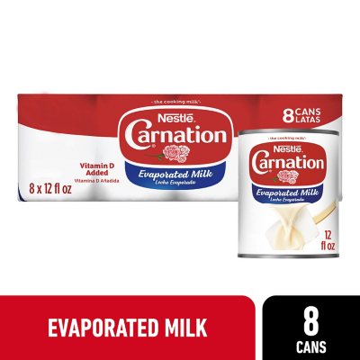 Carnation Evaporated Milk 12 oz., 8 pk.