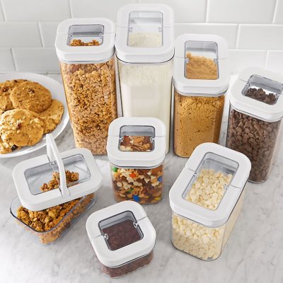 8-Piece Fliplock Pantry Storage