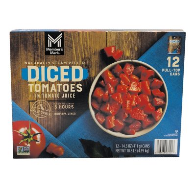 Diced Tomatoes in Tomato Juice 14.5 oz., 12 pk.