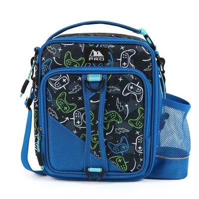 Arctic Zone Pro Expandable Lunch Box, All Night Gamer Blue