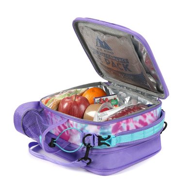 Arctic Zone Pro Expandable Lunch Box, Spiral Tie-Dye Purple