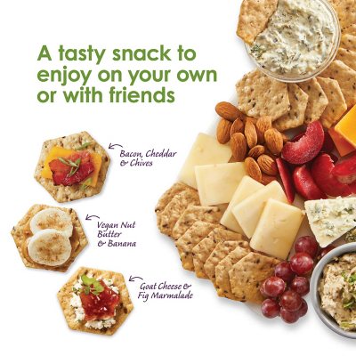 Crunchmaster 5 Seed Multi-Grain Cracker, 10 oz., 2 pk.