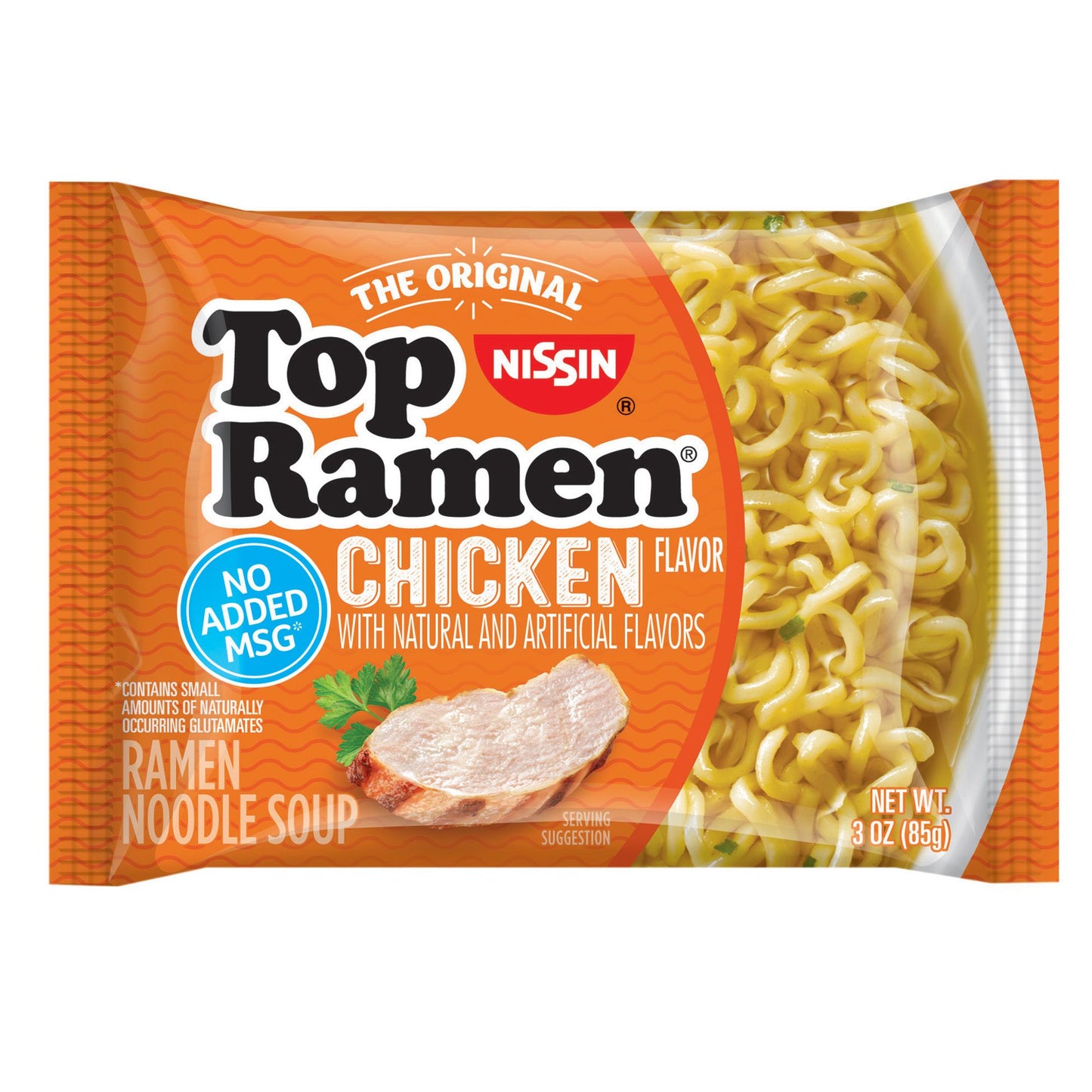 Nissin Top Ramen Chicken Flavor Noodle Soup, 24 pk./3 oz.