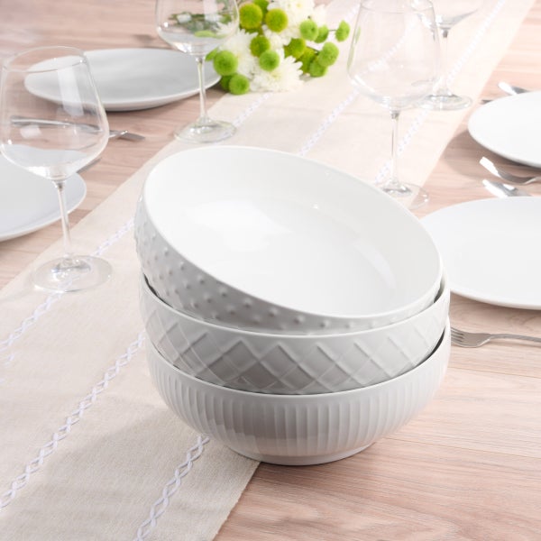 Trudeau Serving Bowls, 3-piece