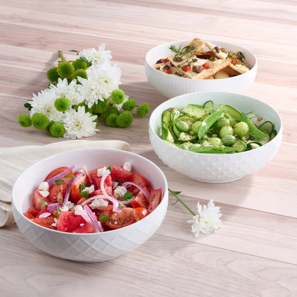 Trudeau Serving Bowls, 3-piece
