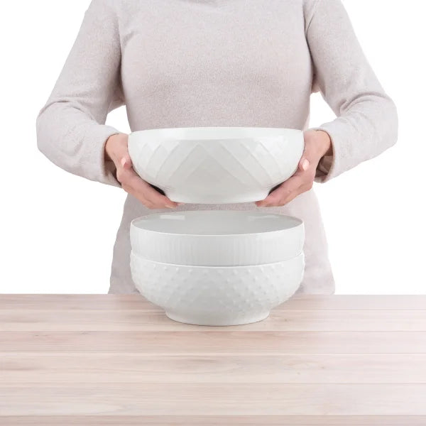 Trudeau Serving Bowls, 3-piece