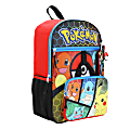 Bioworld Pokémon Starter Characters 5-Piece Backpack Set, Red
