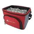 Ozark Trail Soft-Sided 6-Can Cooler, Red