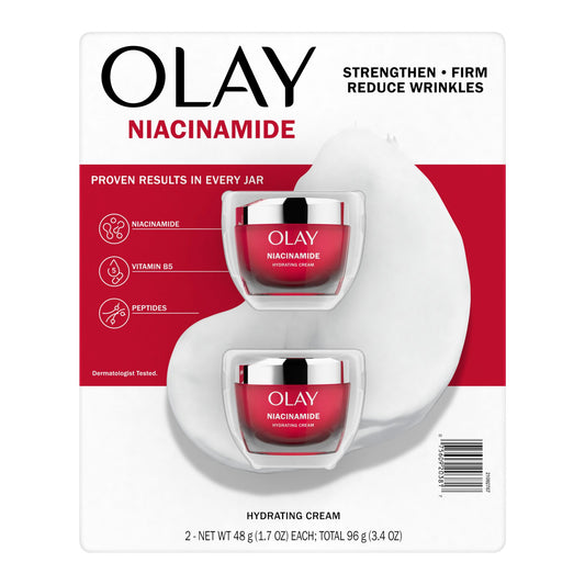 Olay Regenerist Niacinamide + Peptide 24 Face Moisturizer, 2 pk./1.7 oz.