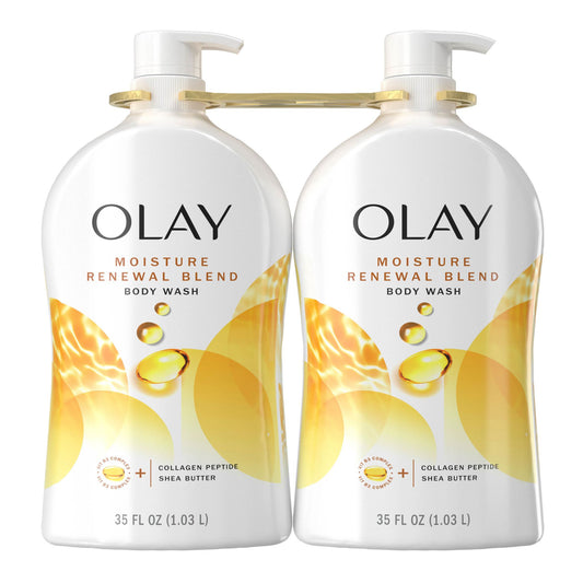 Olay Moisture Renewal Blend Body Wash, 2 pk./35 fl. oz.