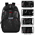 Trailmaker Backpack With Reflective Strip, Black